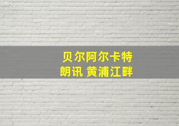 贝尔阿尔卡特朗讯 黄浦江畔